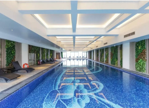 安徽中辰集團(tuán)中辰國際酒店恒溫恒濕泳池